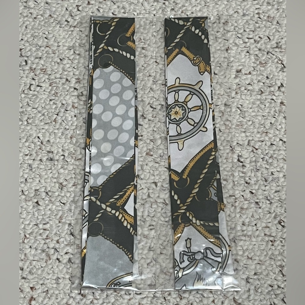 Twilly for bags, tie, hair, etc. 1 pair (2pcs)